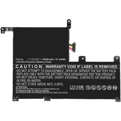High-Capacity CoreParts Laptop Battery for Asus 52WH - Reliable Power Solution (MBXAS-BA0190)